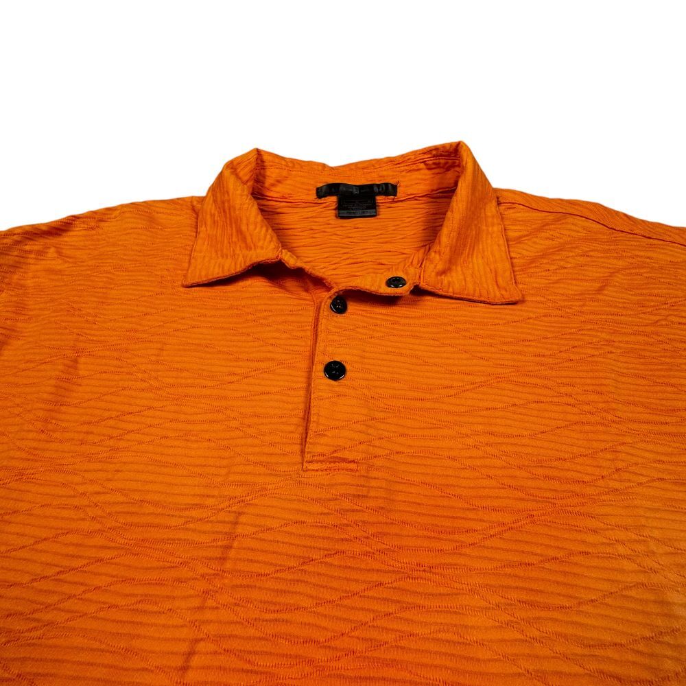Tiger Woods Polo Men's Large Nike Dri-fit‎ Texture Stretch Golf Performance